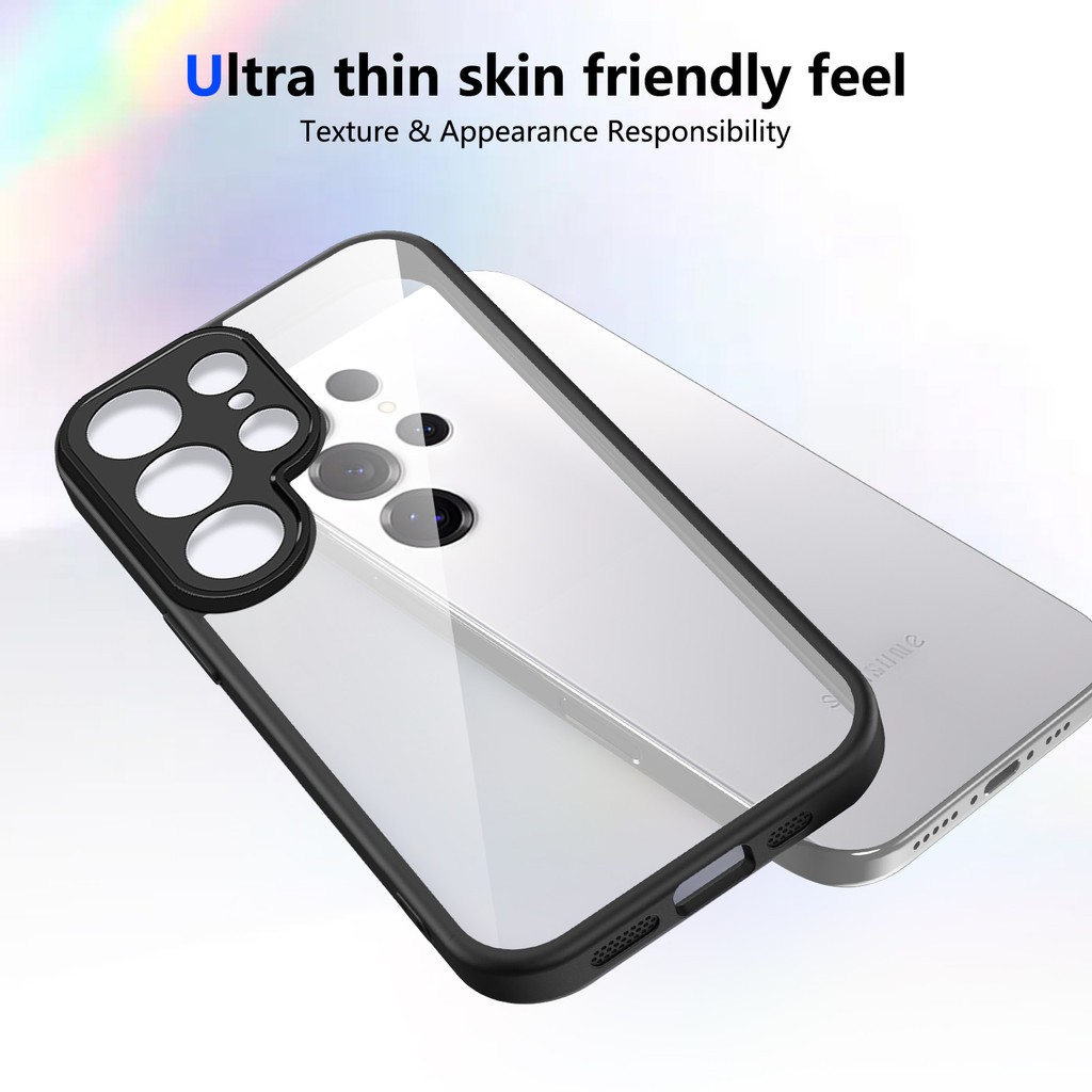 Ốp lưng Samsung S22 Ultra Vỏ trong suốt mờ thời trang cho Ốp điện thoại Samsung Galaxy S22 Ultra 5G