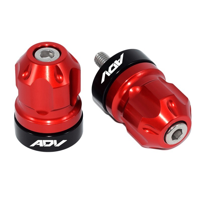 Dành Cho Xe HONDA ADV150 2019-2020 Tay Cầm Cuối 7 / 8 "22MM CNC Hợp Kim Nhôm Thanh Cuối Nắp Thanh Trượt Phụ Kiện Xe Máy
