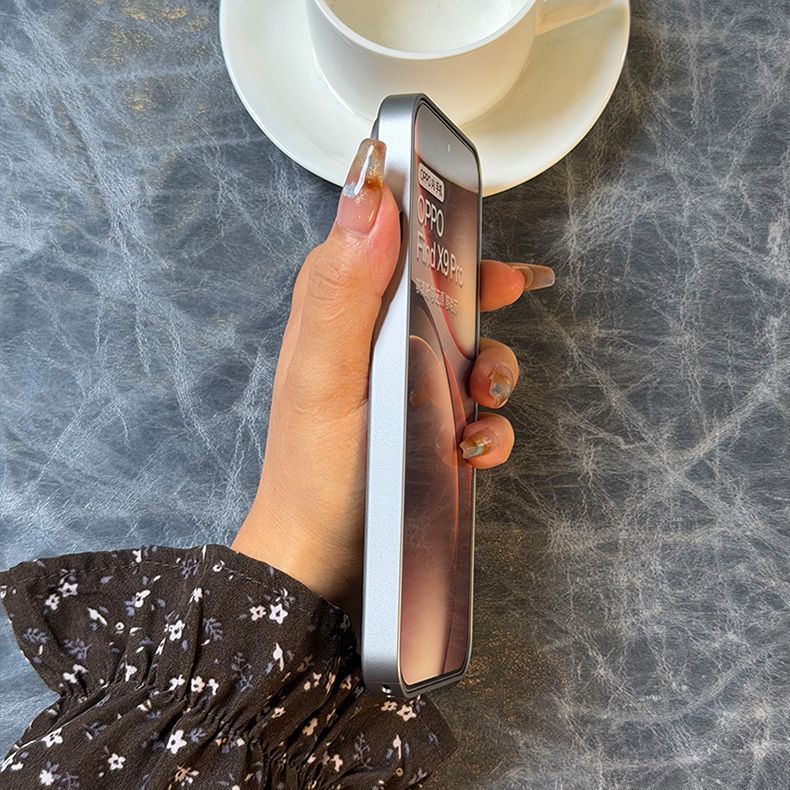 Konapi Từ Tính Cho Oppo findx9pro Ốp Lưng Điện Thoại findx9 Mạ Điện Nối Da Trơn X9 Vỏ Bảo Vệ