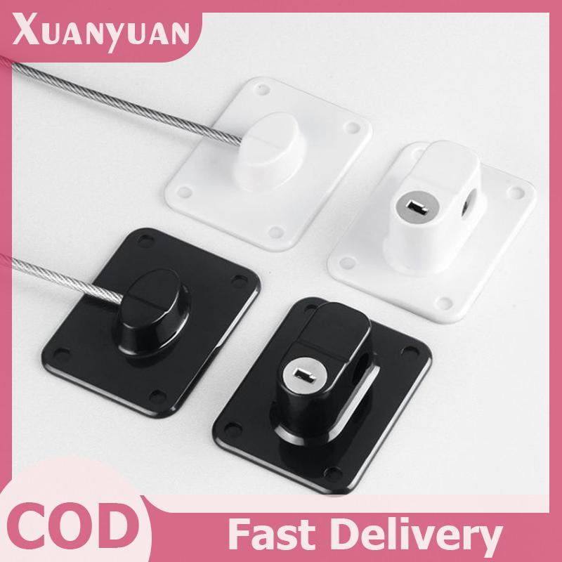XUAN Khóa ngăn kéo không đục lỗ Khóa bảo vệ an toàn cho trẻ em Kẹp trẻ em trên tay Tủ giặt VN