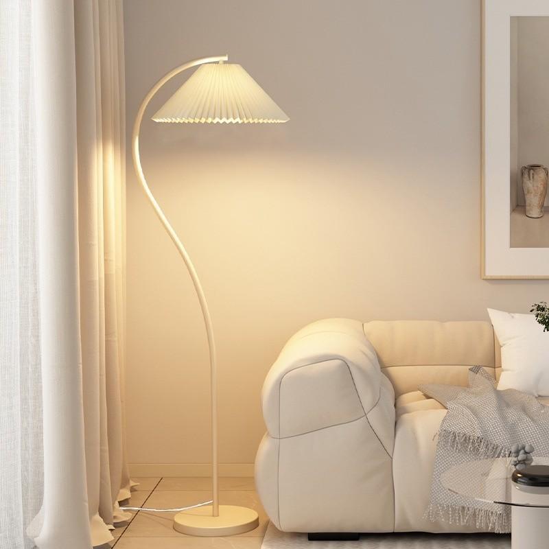 Đèn Sàn Phong Cách Pháp - Thắp Sáng Góc Sofa, Tận Hưởng Không Gian Lãng Mạn | Đèn LED 3 Màu Cho Phòng Khách & Phòng Ngủ