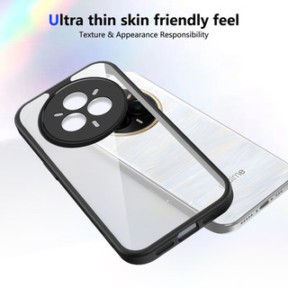 Dành cho Realme 14 Pro Plus 5G / P3 Pro 5G Ốp điện thoại cứng trong suốt Khung silicon mềm chống rơi mỏng