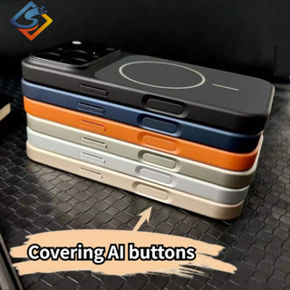 [Mới 14 / 15 / 16Plus Thay đổi ngay lập tức thành 17] Ốp điện thoại mờ cho IPhone 17 Pro Max 16 15 14 13 Pro Max Hybrid 2 trong 1 Vỏ mềm Pc Mặt sau cứng Vỏ bảo vệ chống sốc từ tính