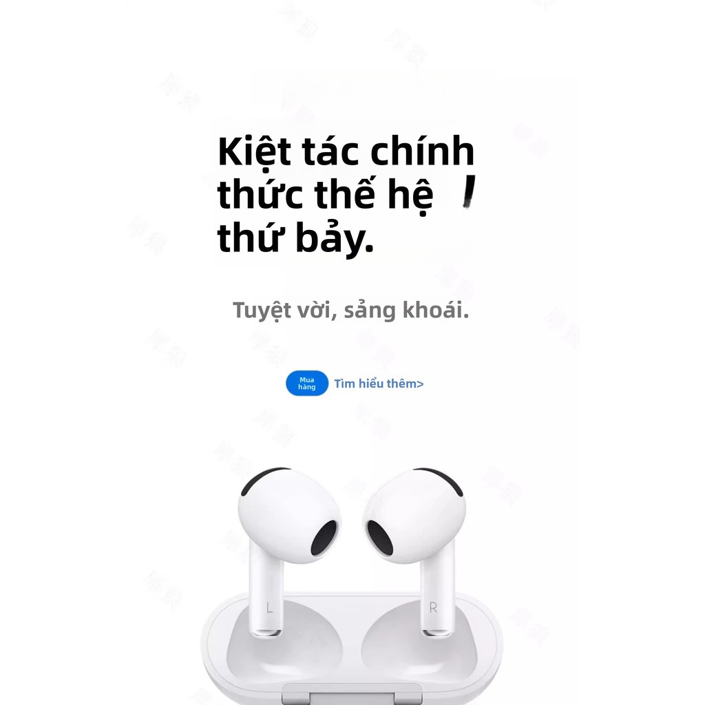 Tai nghe Bluetooth 2025 Tai nghe Bluetooth không dây phong cách mới Khử tiếng ồn Chất lượng âm thanh cao Tai nghe thể thao không dây thế hệ thứ bảy