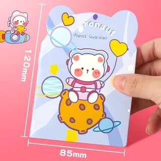 Sổ tay set 20 mini có dòng kẻ, thiết kế nhỏ gọn cute phù hợp cho bé, sổ note ghi chép học tập, sản phẩm văn phòng phẩm