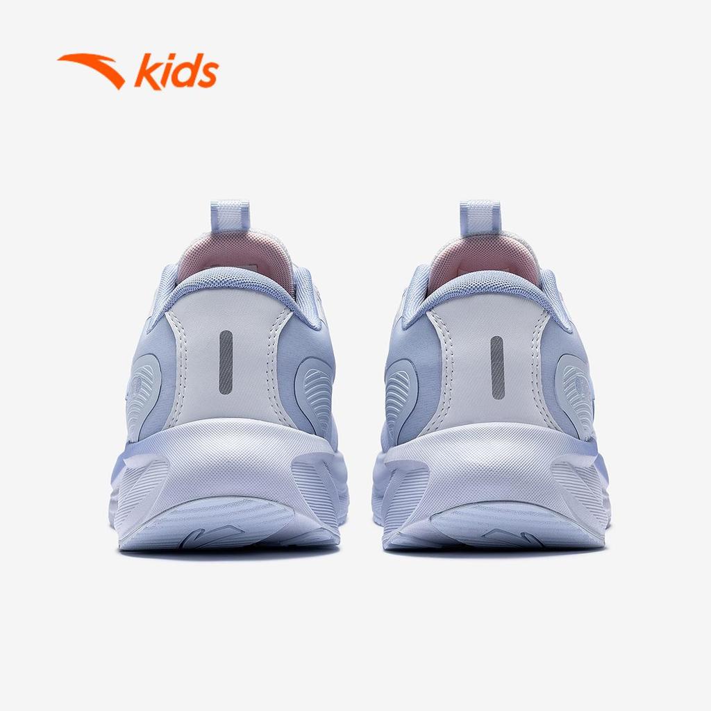 ANTA Kids PG7 Lingfeng Giày Chạy Thể Thao Bé gái 3225D5526 Size 33-39. Khóa Xoay Tiện Lợi, Êm Đàn Hồi, Thoải Mái Chân Bé