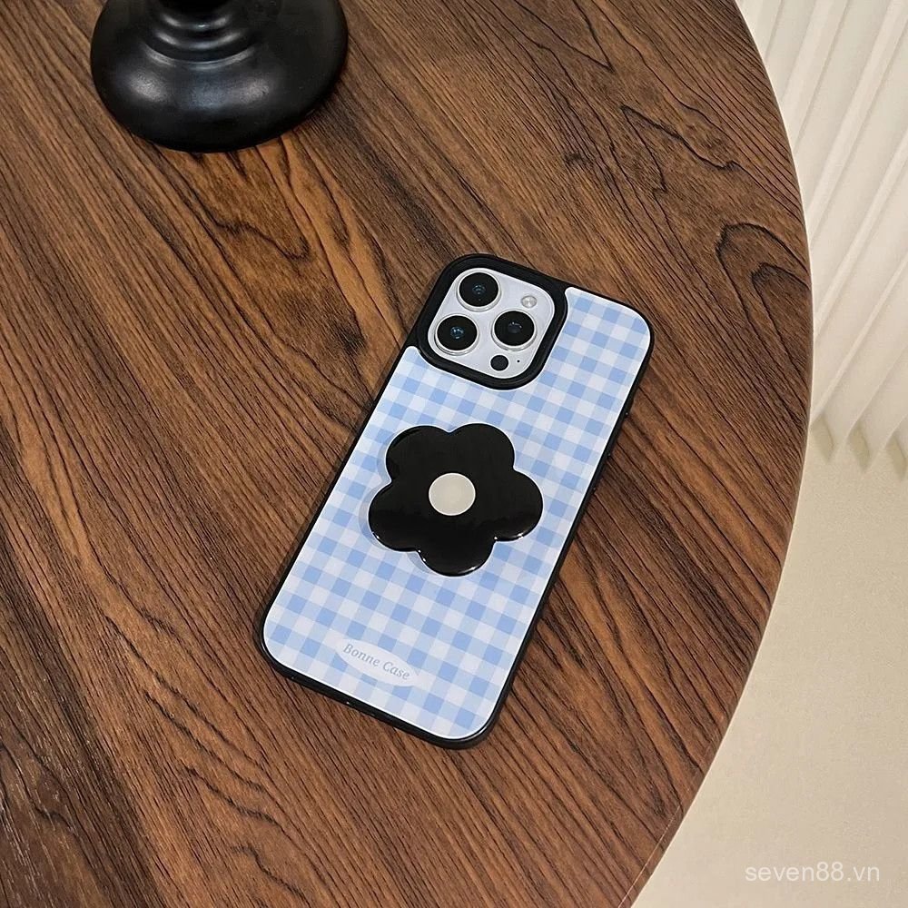 Ốp Điện Thoại Thích Hợp Cho iPhone 7 8 X XS XR XSMAX 11 12 13 14 15 16 17 Pro max Plus Kẻ Sọc Không Khí Cạnh Đen Từ Tính Chống Sốc Vỏ Bảo Vệ Chống Sốc Bao Gồm Tất Cả 8PYL