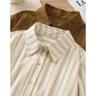 Áo sơ mi nam vải nhung retro, phong cách đại học Mỹ, phù hợp unisex