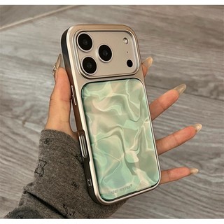 Vỏ điện thoại di động dạng sóng mạ điện tiên tiến Thích hợp cho iPhone17 Pro Max 16 15 14 13 Pro Max Bảo vệ Camera chống sốc Vỏ cứng chống rơi