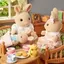 Sylvanian Families Doll【Milk Rabbit Family】 FS-47 ST Mark Certified 3 Years and Up Toy Dollhouse Sylvanian Families Epoch Co., Ltd.