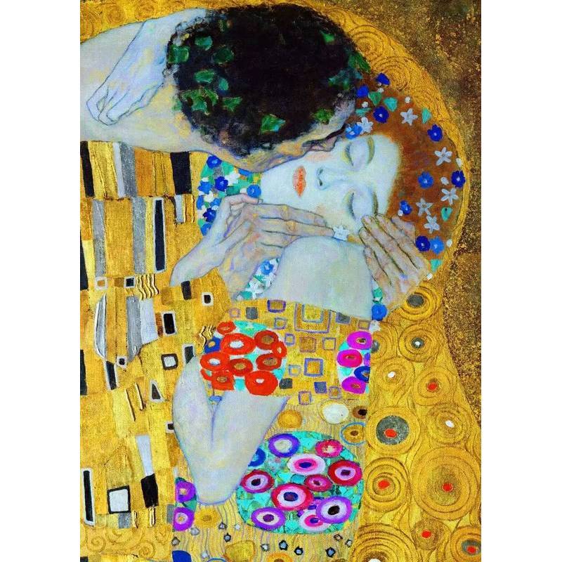 Nghệ Sĩ Gustav Klimt Bộ Sưu Tập Cổ Điển The KissFreya Nước Mắt Tranh Canvas In Poster Treo Tường Nghệ Thuật Hình Ảnh Cho Phòng Khách De