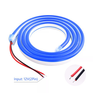 Led Neon Dải Ánh Sáng Dây Nẹp Flex Băng Silicon Thanh Chống Thấm Nước DIY Ký Hiệu Đỏ Xanh Xanh Vàng Hồng Trắng Ấm Trắng Đá Trắng