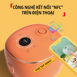 Nồi cơm điện tử Mini Tefal Pop RK535AY0,  0.7L, màu sắc trendy, 8 chế độ nấu | Bảo hành 24 tháng