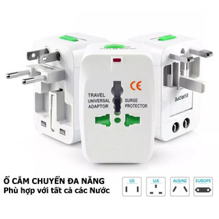 (Q4)  Ổ Cắm Du lịch đa năng  Chuyển Đổi Cho Phích Cắm, Hãng Vinakip