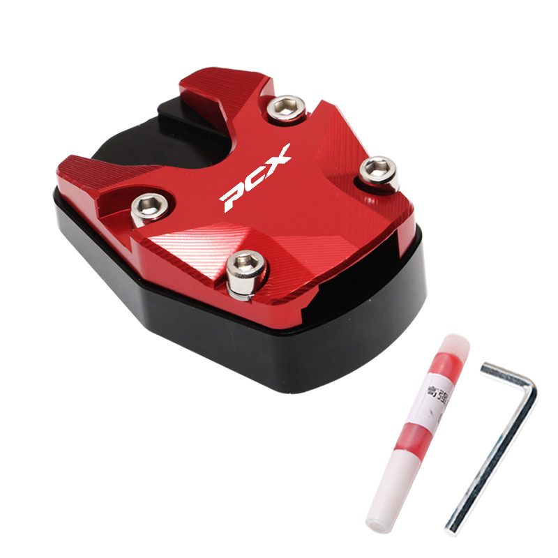 Dành Cho Xe Honda PCX160 PCX150 2021-2025 ADV150 Bên Đứng Phóng To Miếng Lót Chân Đế Mở Rộng Tấm Hỗ Trợ Đế