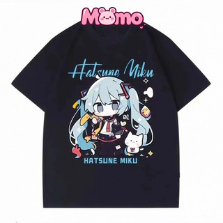 Hatsune Miku Anime In Unisex Thời Trang Thoải Mái Hợp Thời Trang Cổ Tròn Tay Ngắn Áo Thun Top Cho Bé Trai Và Bé Gái 6T