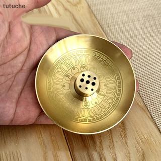 Tutu Tròn Lư Hương 9 Lỗ Đựng Hương Dính Đĩa Khay Palo Santo Giá Đỡ Sage Cho Hòa Giải Yoga Nghi Thức VN