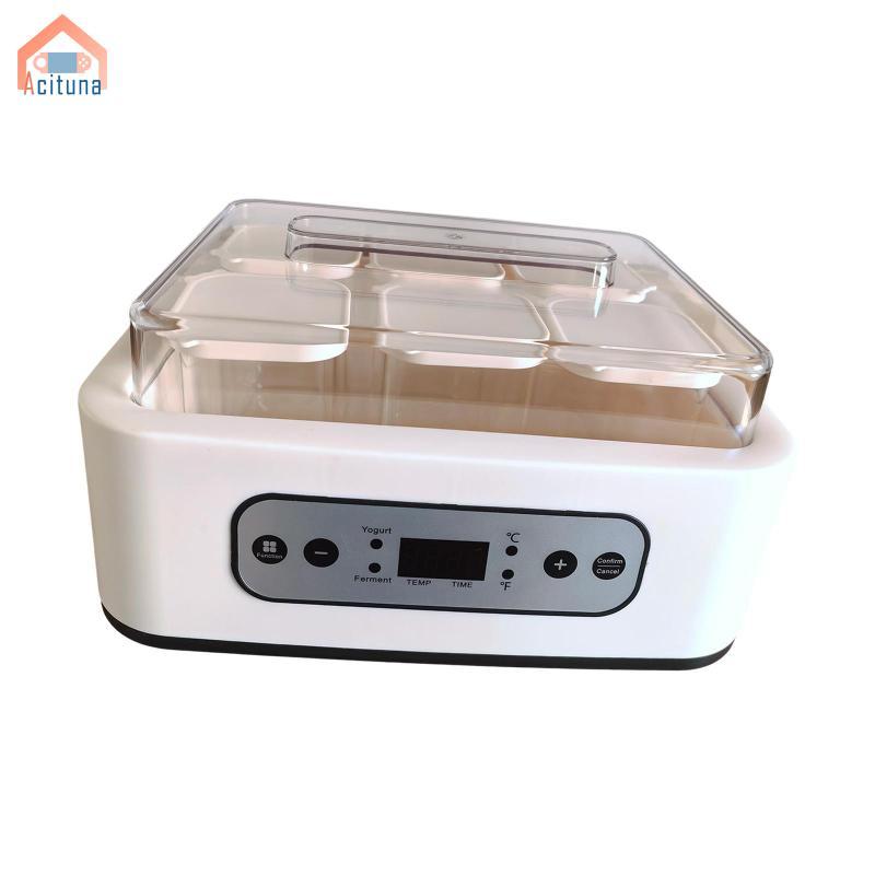 Máy làm sữa chua Acutuna Tiết kiệm năng lượng dễ dàng Kiểm soát nhiệt độ không đổi trong gia đình