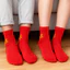 Tất cotton co giãn mềm mại - Thích hợp làm quà tặng Năm Mới với thiết kế ống giữa và màu đỏ chủ đề năm con Ngựa 2026