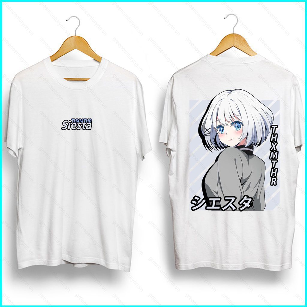 GN Thám Tử Đã Chết - Áo Thun Siesta Anime Unisex Tay Ngắn, Phù Hợp Mặc Hàng Ngày