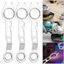 2 Cờ lê máy mài góc bằng thép Carbon, Đầu kép / Dày / Kéo dài, Công cụ sửa chữa đa chức năng để thay thế đĩa xưởng tự động