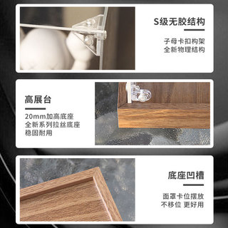 [Hộp chống bụi acrylic] Thích hợp cho thanh ăn rolife rolife DIY Handmade House Art House Acrylic Display Hộp lưu trữ chống bụi