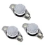 Yoo 3 Cái 40 70 85 125°C Hộ gia đình KSD301 250V 10A Bình giữ nhiệt NC thường đóng