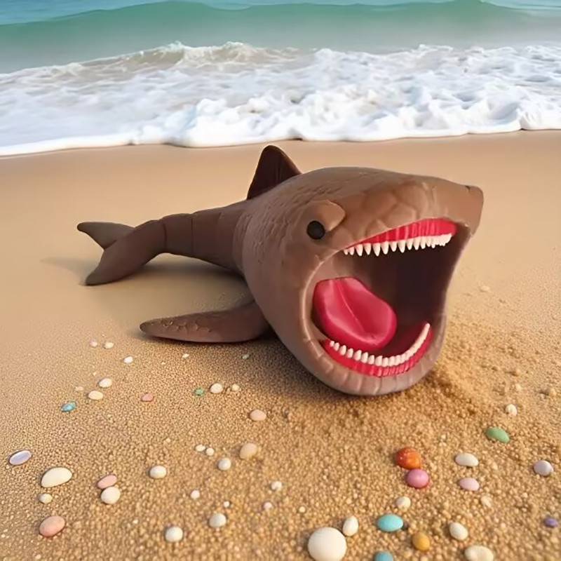 Còn Hàng Nóng Cuero Biển Quái Vật Bloop Đồ Chơi Cá In 3D Sea Eater Đồ Chơi Nghệ Thuật