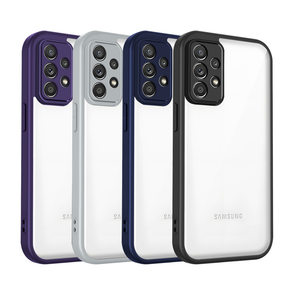 Ốp lưng Samsung A33 5G Vỏ trong suốt mờ thời trang cho Ốp điện thoại Samsung Galaxy A33 5G