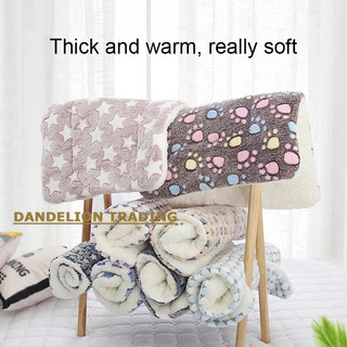 [DELION] Thảm ngủ cho thú cưng Flannel Giường cho chó Mèo Litter Puppy Giường cho chó Sofa Nệm đáng yêu cho chăn chó lớn nhỏ Đồ dùng cho thú cưng