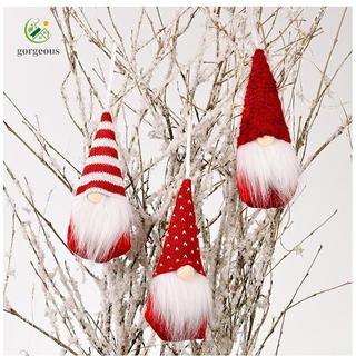 ⭐GROUS⭐Colorful Gnome Elf Doll for Xmas Tree Hanging and Holiday Celebrations