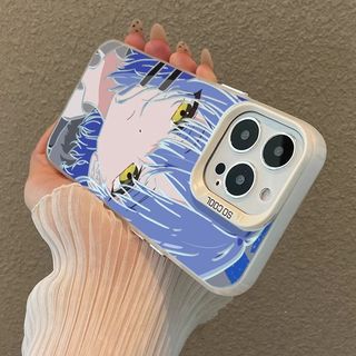Ốp Điện Thoại Cho Iphone 17 16 15 14 13 Pro Max 16e 12 11 Pro 17 Air Case Cover Anime Bocchi the Rock Gotō Hitori Yamada Ryō Áo Giáp Chống Sốc Dễ Thương Laser IMD Hoạt Hình