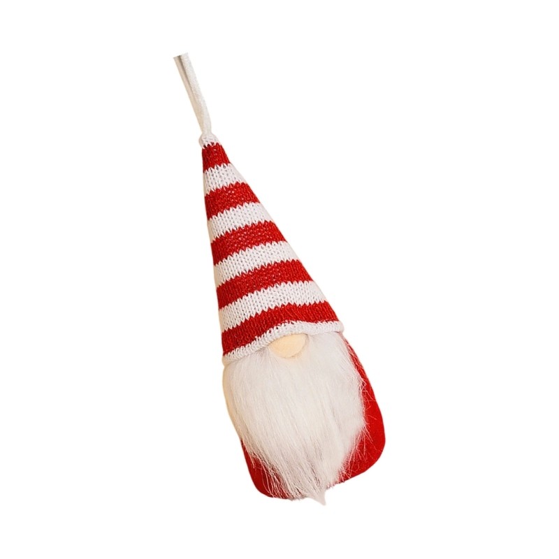 PPY Nhiều Màu Ông Già Noel Treo Mặt Trang Trí Thân Thiện Với Người Dùng Vải Ngày Lễ Giọng