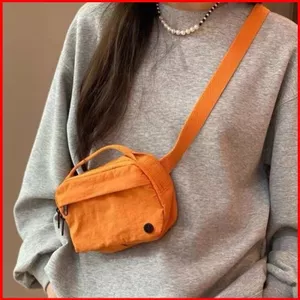 GC2 Túi Đeo Ngang Màu Macaron Thời Trang Dành Cho Nữ Nylon Chống Thấm Nước Ngoài Trời Túi Điện Thoại CG2