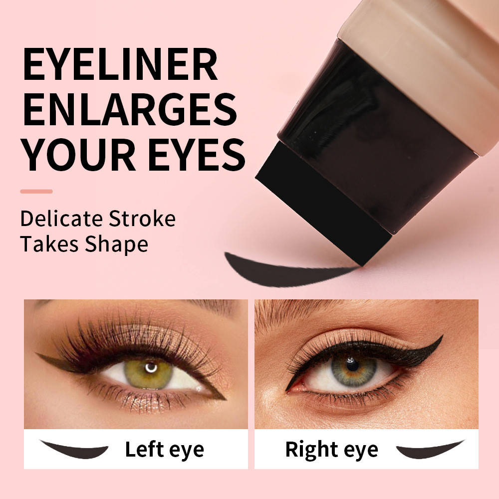 SHEDOES Love Eyeliner Seal Chống thấm nước Chống mồ hôi Lâu trôi Bút kẻ mắt lười biếng có thể uốn cong