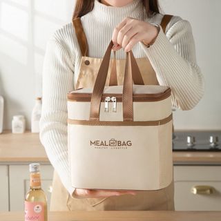 Túi đựng hộp cơm trưa FESTLY, Túi giữ nhiệt thực phẩm cách nhiệt bằng lá nhôm, Túi cách nhiệt dung tích lớn Dã ngoại