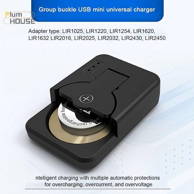PlumHOUSE 1 Nút Sạc Pin Đa Năng LIR2032 1632 2450 4.2V Pin Phần Nút Sạc Pin VN