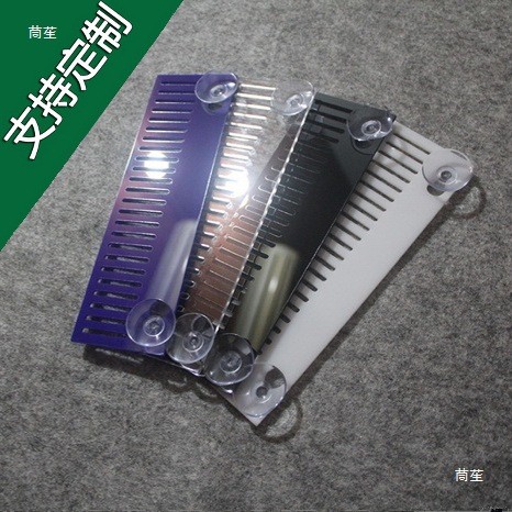 Acrylic Cá Chặn Lược Tràn Trở Lại Tấm Lọc Cá Vách Ngăn Cá Cá Hàng Rào Hàng Rào Lược Tấm Không Chính Hãng Kích Thước REMJ