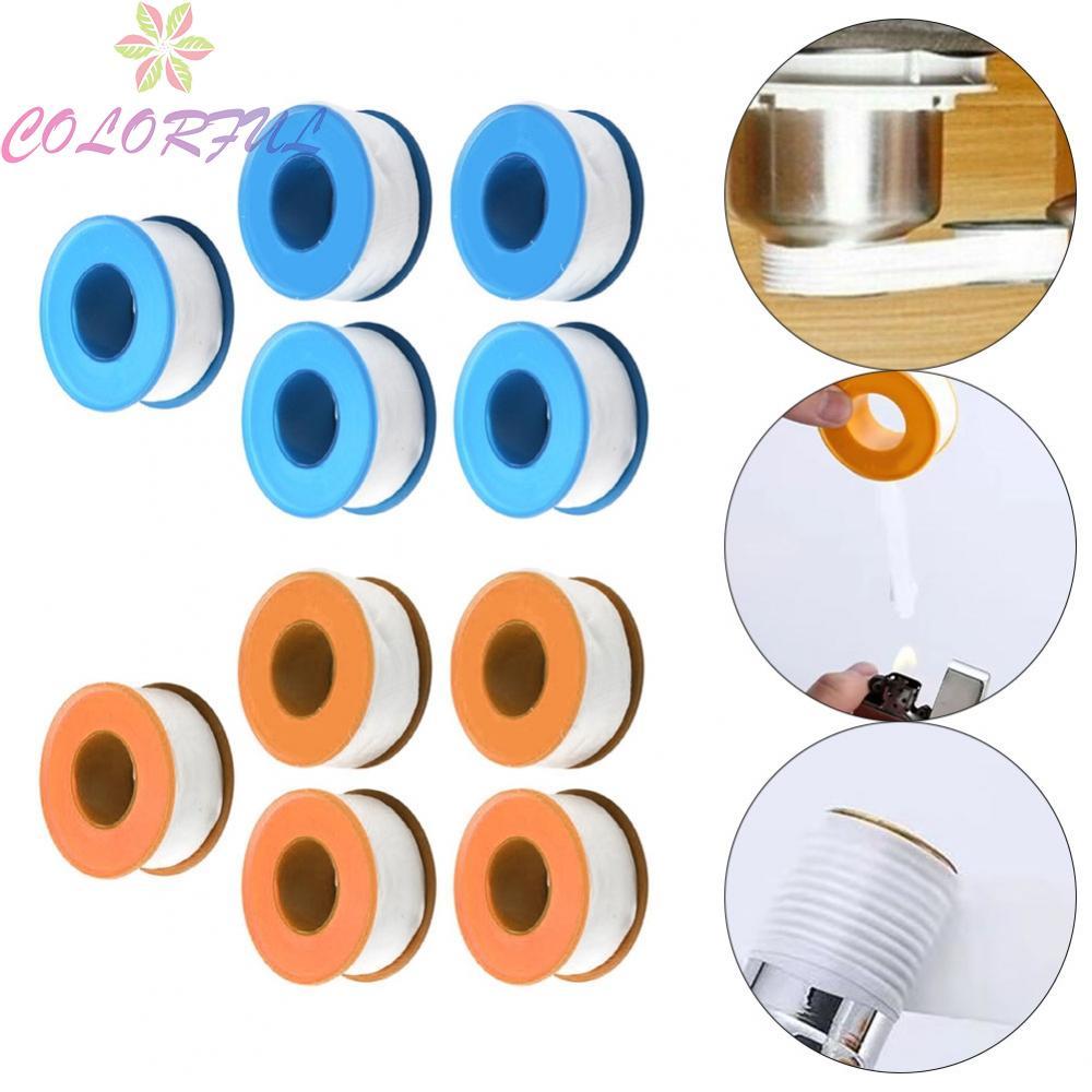 【COLORFUL】Leaky Plumbing Tape Outdoor Use Easy To Use For Leaky Plumbing PTFE Sealing Tape
