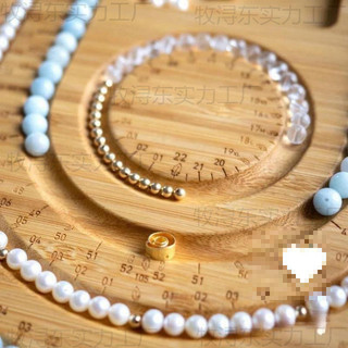 Trang sức đính hạt và đo cân - Phù hợp cho vòng cổ và vòng tay gỗ