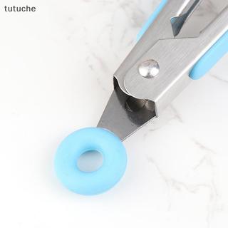 Tutu 1Pc 7inch Thép Không Gỉ Kẹp Thực Phẩm BBQ Nướng Bít Tết Kẹp Thực Phẩm Chống Trơn Trượt Tay Cầm Bánh Mì Tông Đảng Nhà Bếp Phụ Kiện Nấu Ăn VN