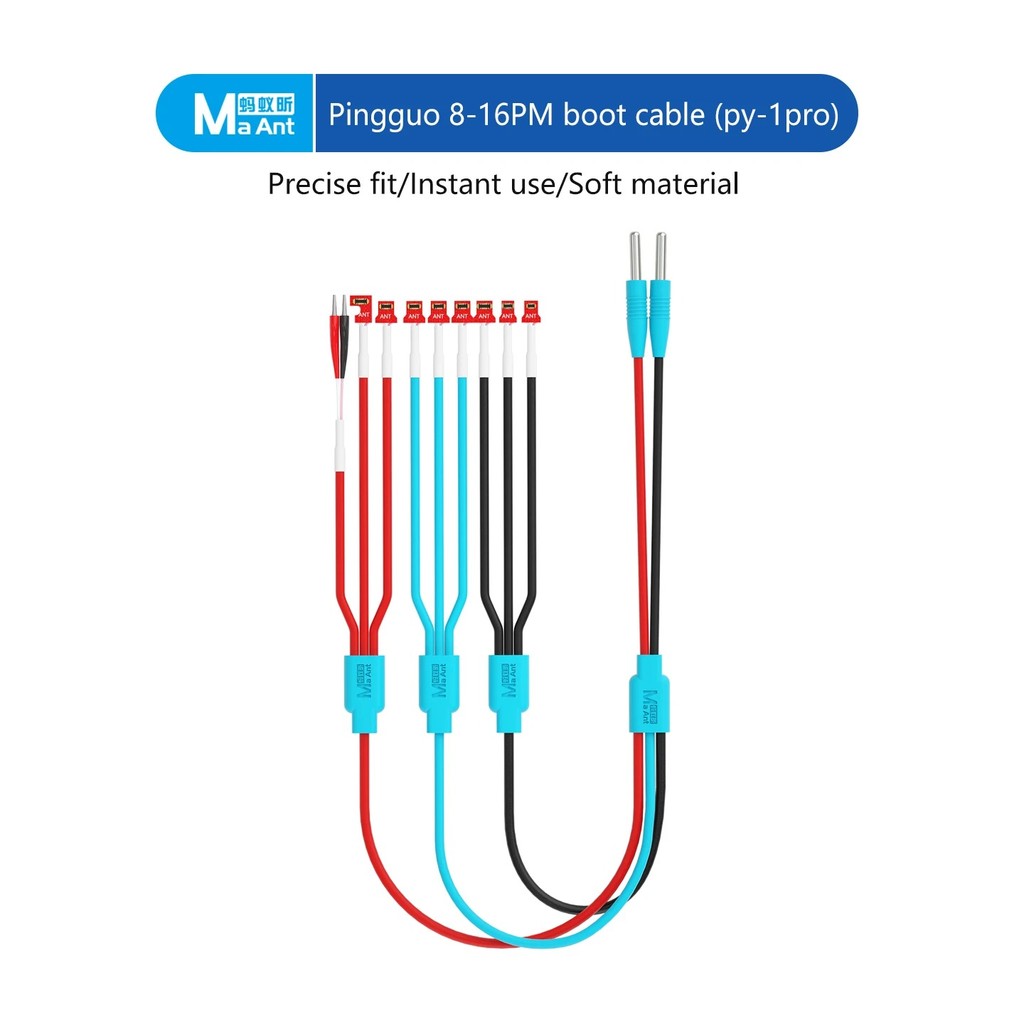 Cáp nguồn MaAnt PY1 PRO iBoot cho iPhone Mobile IPhone 8 ~ 16 Pro Max Pin gốc Kiểm tra dữ liệu Sửa chữa ON / OFF Switch Line