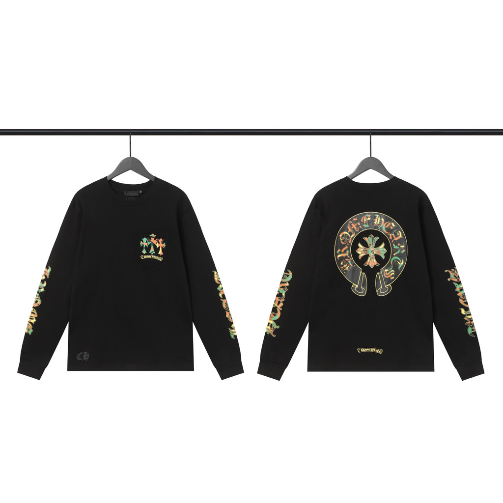 Hoodie nam tay dài, in hình và chữ cái, chất liệu cotton