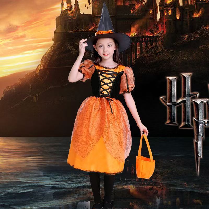 💕Chỗ💕 Quần Áo Trẻ Em Động Vật Múa Trang Phục Quần Áo Cho Bé Gái 3 Đến 12 Tuổi Bảy Chú Lùn / Bà Hoàng Trắng Nhân / Hoàng Tử Trang Phục Mới Lạ Halloween Giáng Sinh