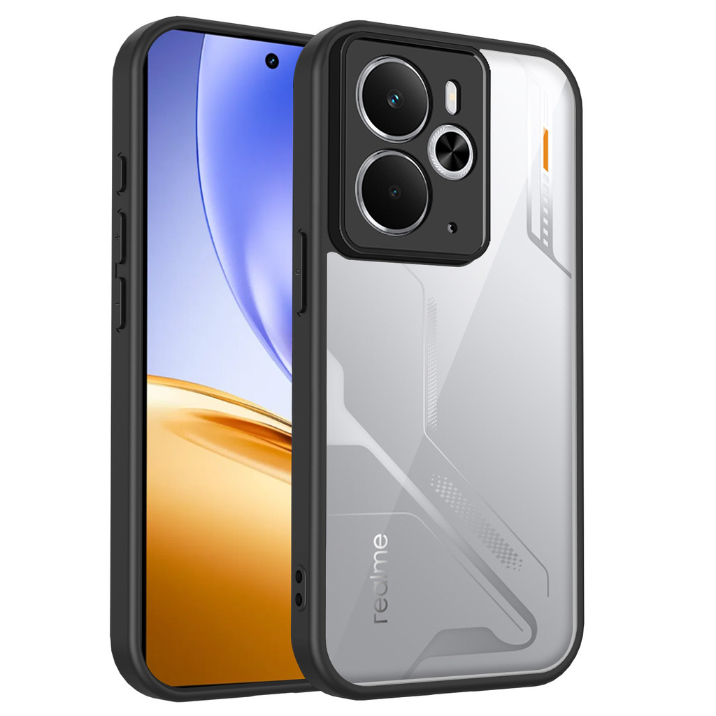 Ốp lưng Realme 14 5G Vỏ trong suốt mờ thời trang cho Ốp điện thoại Realme 14 5G