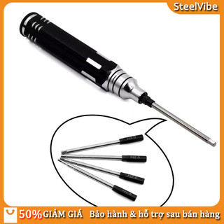 Tool Lục Giác 4 Trong 1 Kích Thước 1.5mm-3.0mm, Dụng Cụ Sửa Chữa Xe RC, Máy Bay, Đồ Chơi Kỹ Thuật