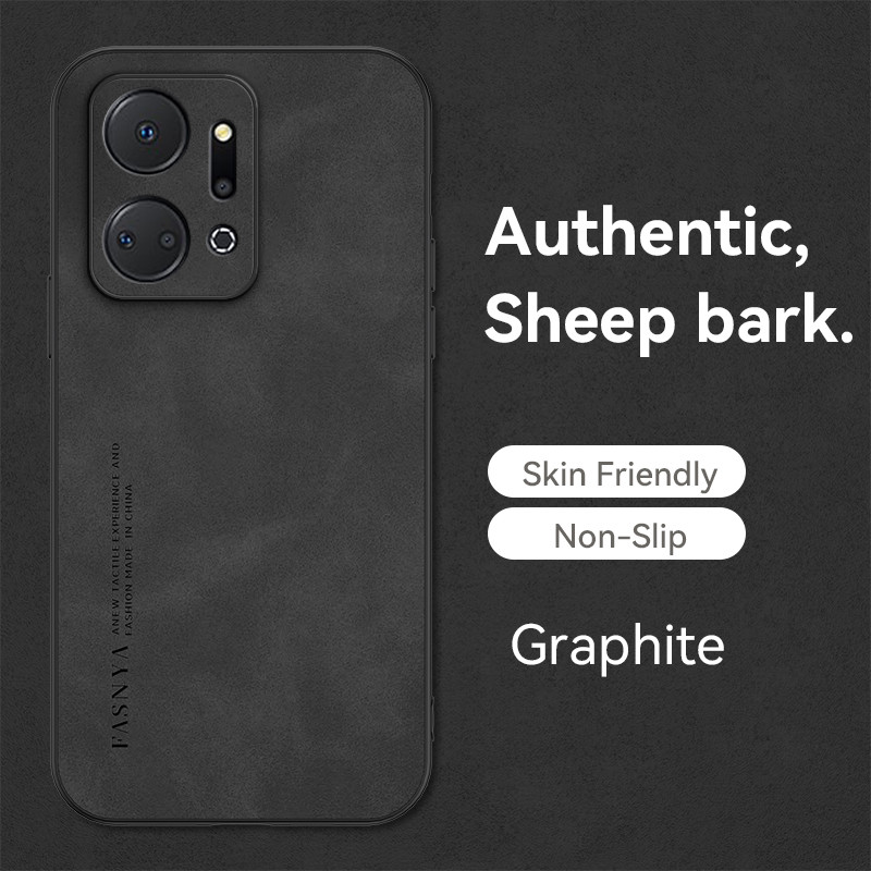 Ốp lưng Honor X7A Plus Vỏ da cừu sang trọng cho vỏ điện thoại Honor X7A