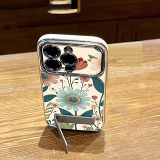 Vỏ hoa INS + Dây chuyền cho IPhone 16 11 15 14 13 12 Pro Max X Xr Xs Max 6 6s 7 8 Plus SE 2020 Vỏ điện thoại bảo vệ ống kính chống sốc mềm + Vỏ màu đen