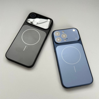 [Có ống kính Phim / Vỏ cứng Matte Pc / Cam] tương thích cho iPhone 13 14 15 16 17 pro max
