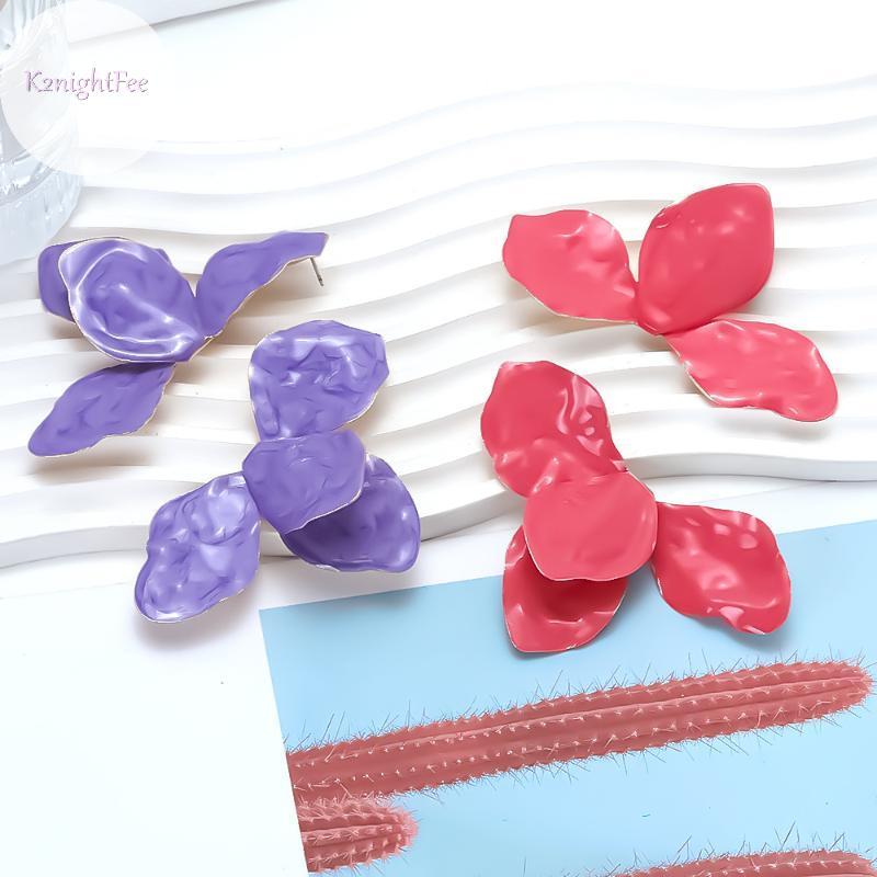 Bông tai nữ cá tính vintage kim loại lớn, phù hợp tiệc cưới và làm quà tặng thời trang